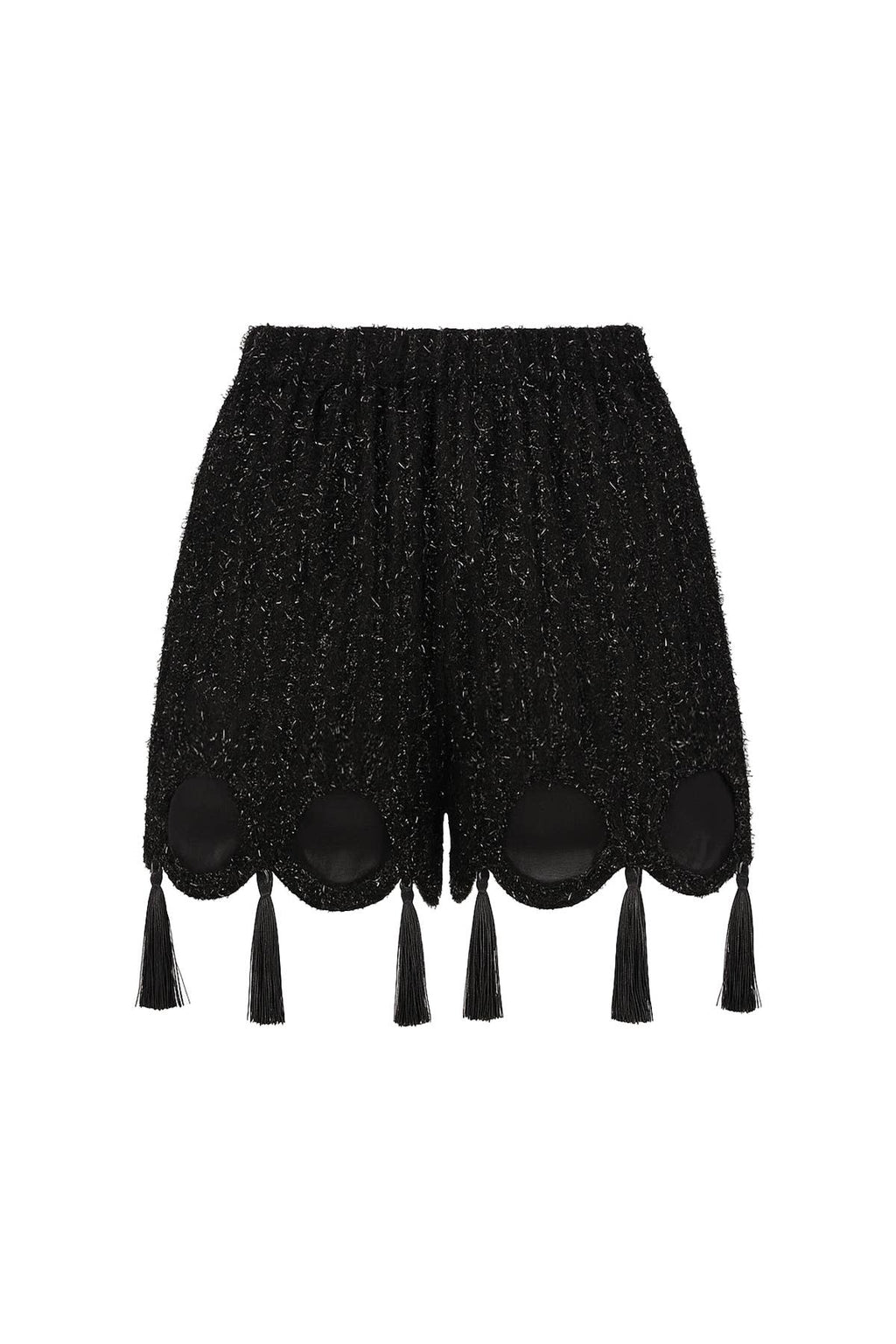 Beaded Mesh Shorts