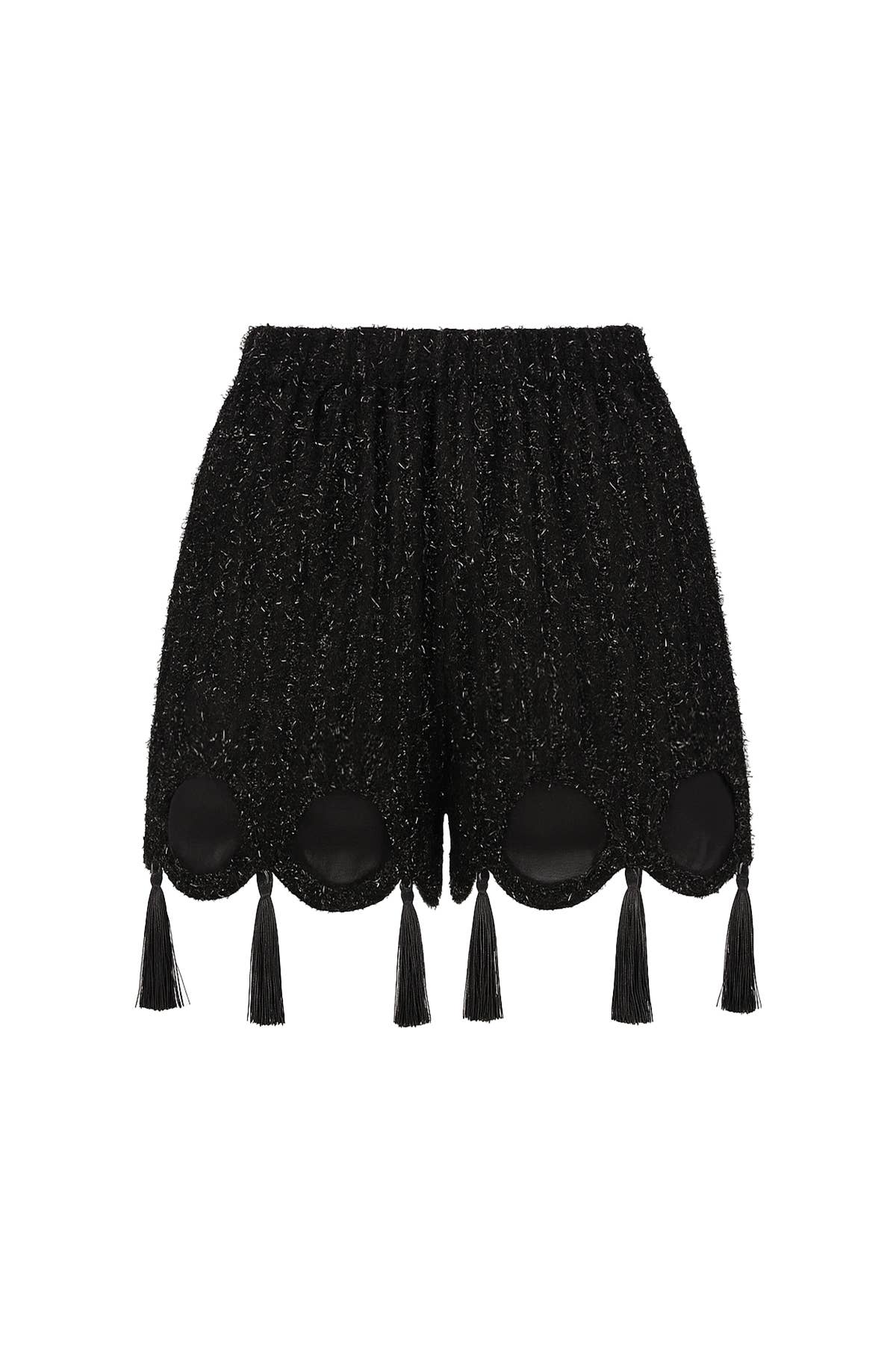 Beaded Mesh Shorts